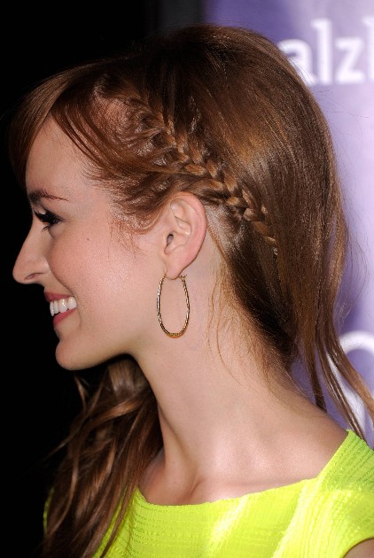 Cute Side French Braid Hairstyle