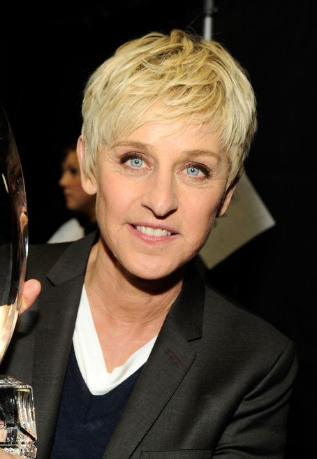 Ellen Degeneres Haircut 2014