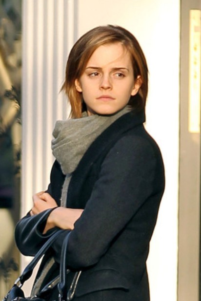 Emma Watson Bob Hairstyle Casual Low Maintenance Short