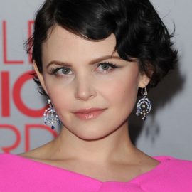 Ginnifer Goodwin Adorable Subtle Finger Wave Hairstyle