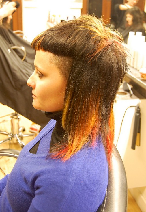 Flames! A Fabulously Head-Turning Cut & Color - Hairstyles 