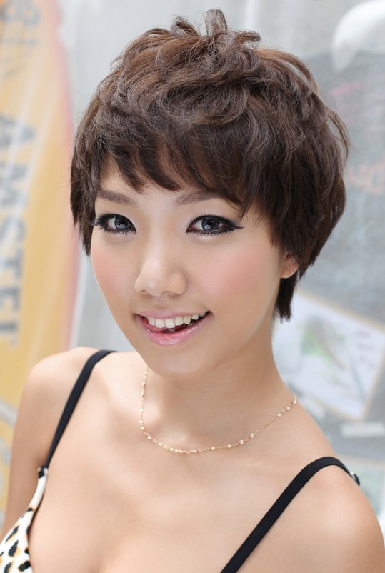 Short Haircuts For Asian Girl