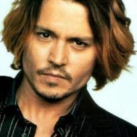 Johnny Depp Haircut: Ombre Hair for Men