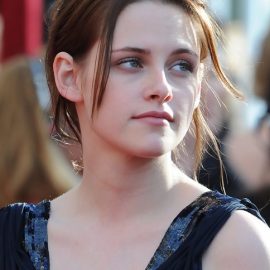 Kristen Stewart Casual Messy Updo