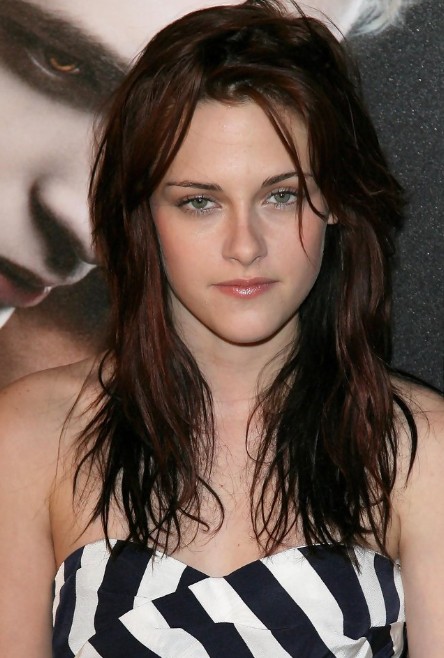 Kristen Stewart Messy Long Wavy Hairstyle - Hairstyles Weekly