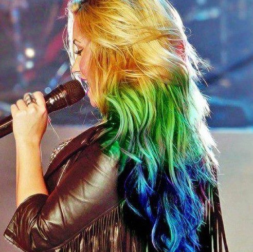 Multi Colored Hairstyle Hairstyles Weekly