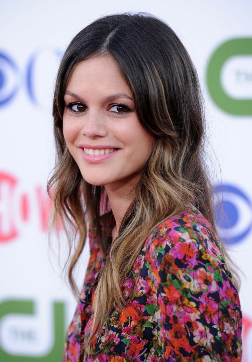 Rachel Bilson Cute Long Straight Ombre Hair