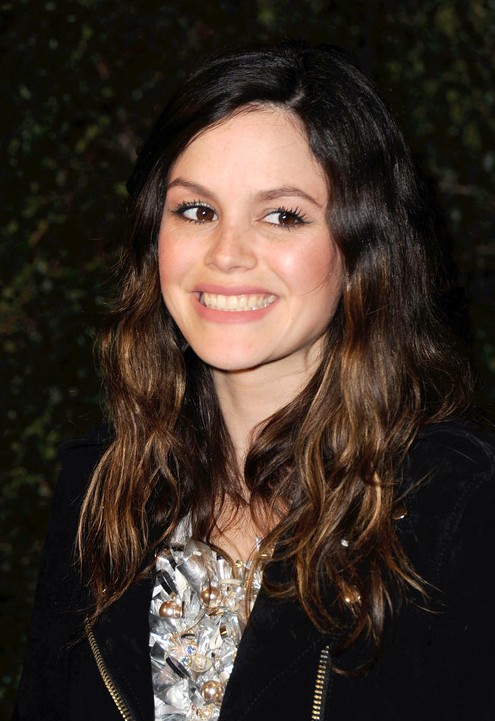 Rachel Bilson Long Wavy Ombre Hair