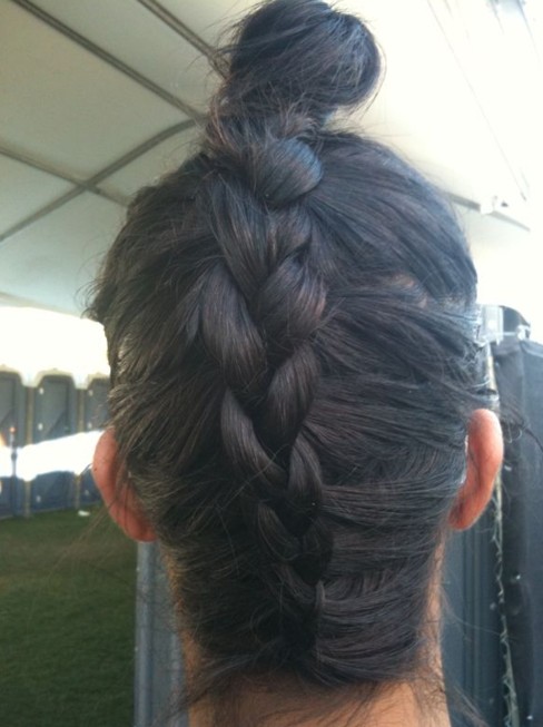 Reverse French Braid