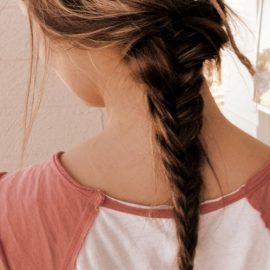 Romantic 2 Strand Braid Hairstyle for Girls