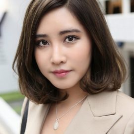 Short Japanese Haircut for Office Ladies