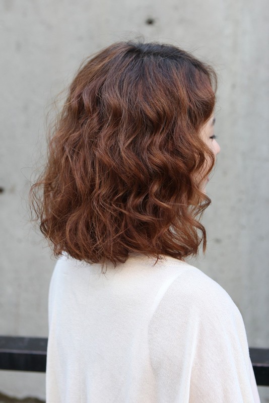 Asian Short Wavy Hairstyles