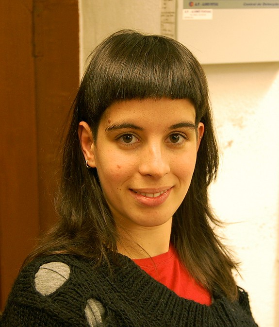 Stylish Long Straight Hairstyle with Full Blunt Bangs