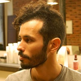 Trendy Short Curly Haircut for Men 2013