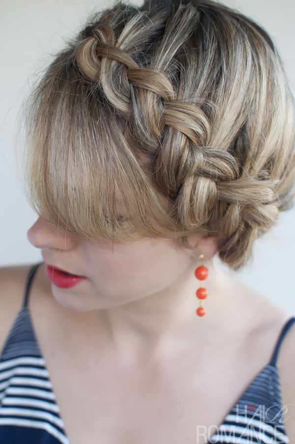 Popular Braided Hairstyles The Dutch Crown Braid