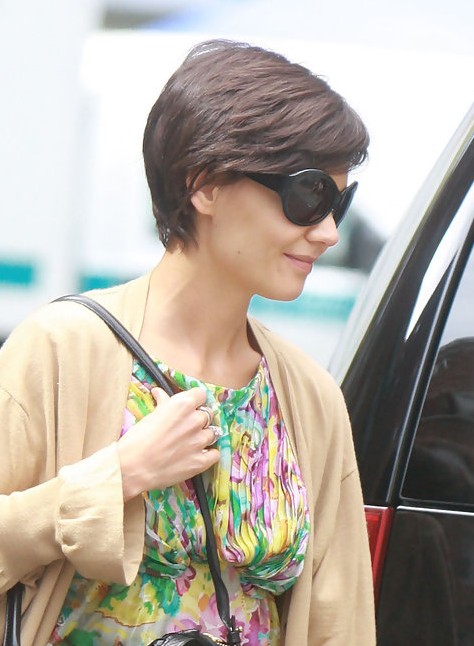 Katie Holmes Very Short Hair