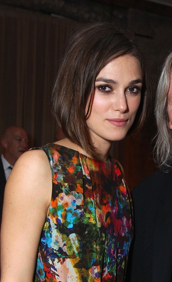 Classic Short Straight Unpolished Bob Hairstyle - Keira 