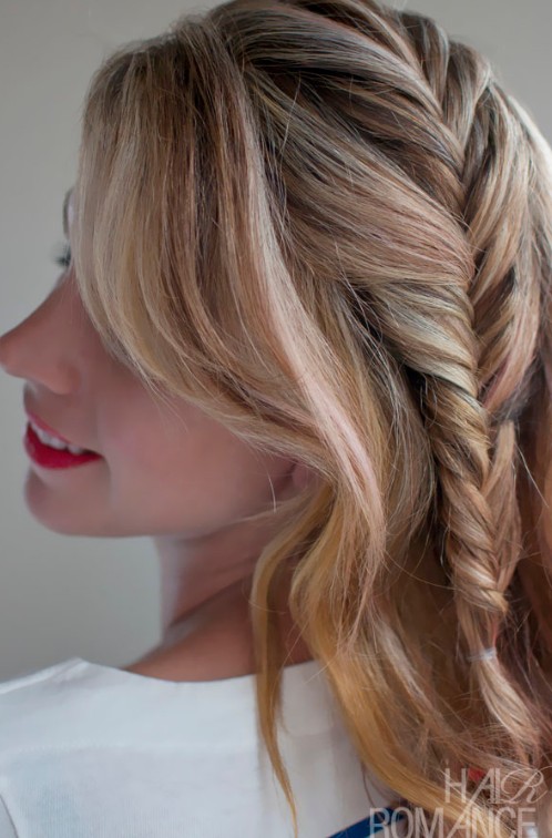 French Fishtail Braid Step By Step