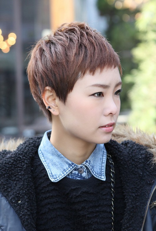 22 Asian Boyish Hairstyle 