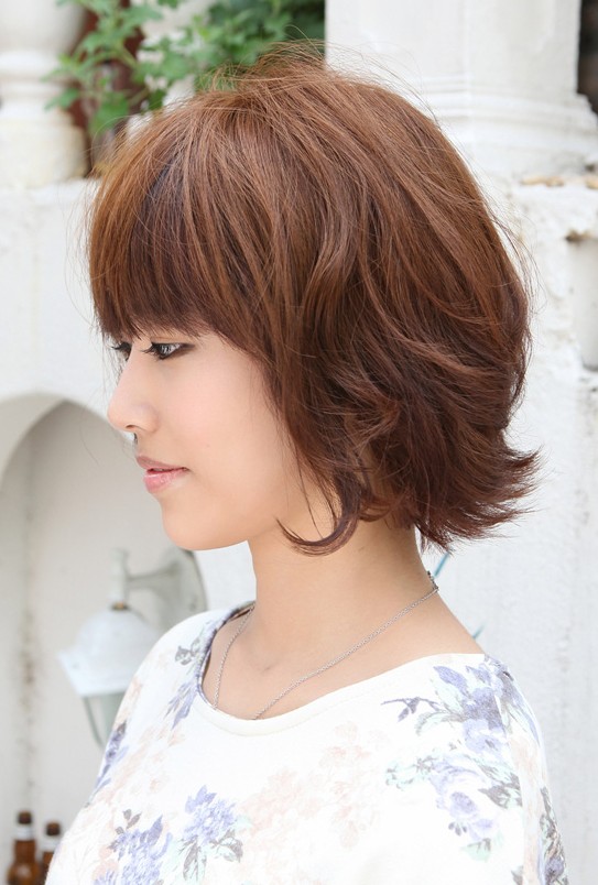 Short Layered Haircuts Side View