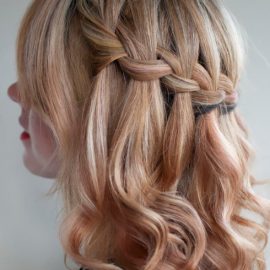 The Waterfall Braid - Popular Hairstyles for 2013