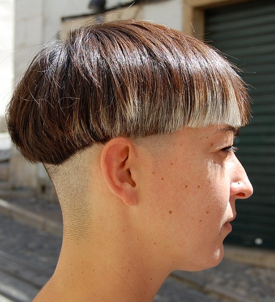 Breath-taking! Subversive Shaved Bob -y Dramatic 