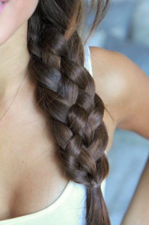 Five Strand Braid Tutorial Video How To Do A Beautiful 5 Strand Braid Hairstyles Weekly