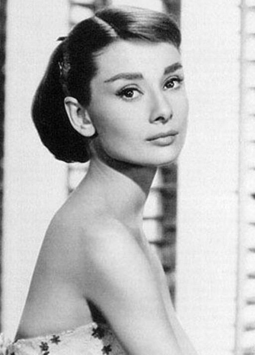 Audrey Hepburn Medium Hair