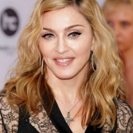 Best medium length hairstyle for women over 50 - Madonna hairstyle