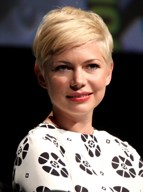 Cute Short Haircut: Blonde Pixie Cut with Balayage 