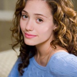 Relaxed Soft Naturally Curly Hairstyle for Women - Emmy Rossum's Hairstyle
