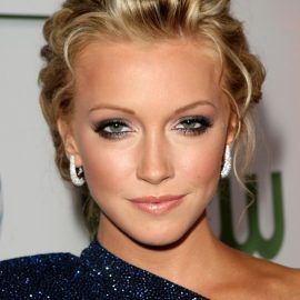 Updo for wedding, prom, homecoming - Katie Cassidy's Hairstyle