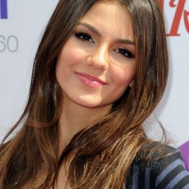 Casual Long Straight Ombre Hair - Victoria Justice hairstyles
