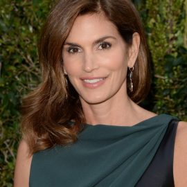Long Brown Hairstyle for Women - Cindy Crawford's Hairstyle