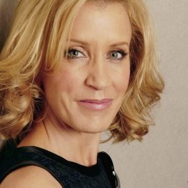 Felicity Huffman - layered thick medium hairstyle for women over 50