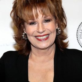 Joy Behar hairstyle - best hairstyle for women over 60