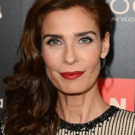 Kristian Alfonso's hairstyles - long brown wavy hairstyle for women