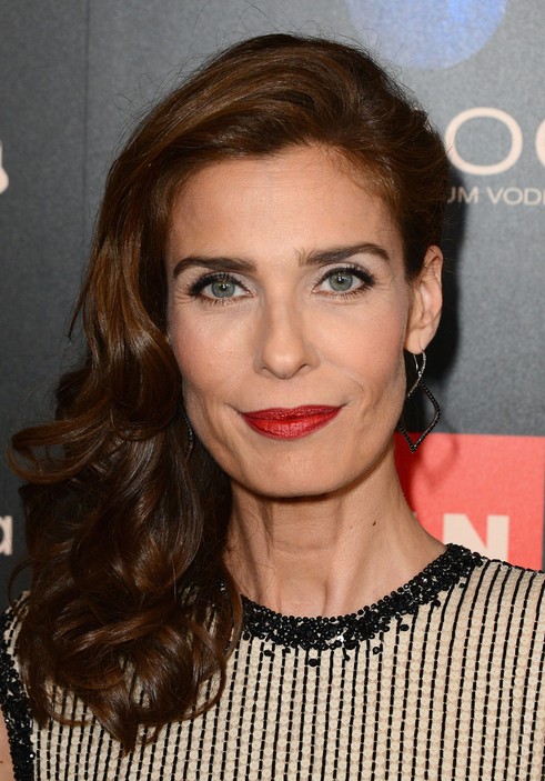 Kristian Alfonso's hairstyles - long brown wavy hairstyle for women