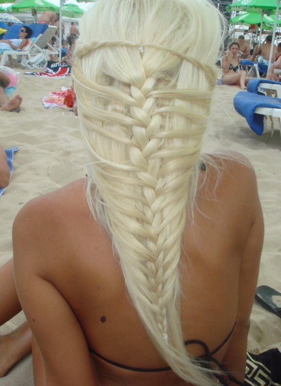 Lace Braid Daenerys (Khaleesi) Inspired Braid - Fishtail Braid