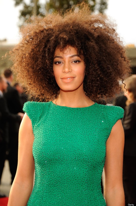 Solange Knowles Cut Hair