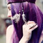 Alternative Hairstyles - Purple Hairstyle for Women