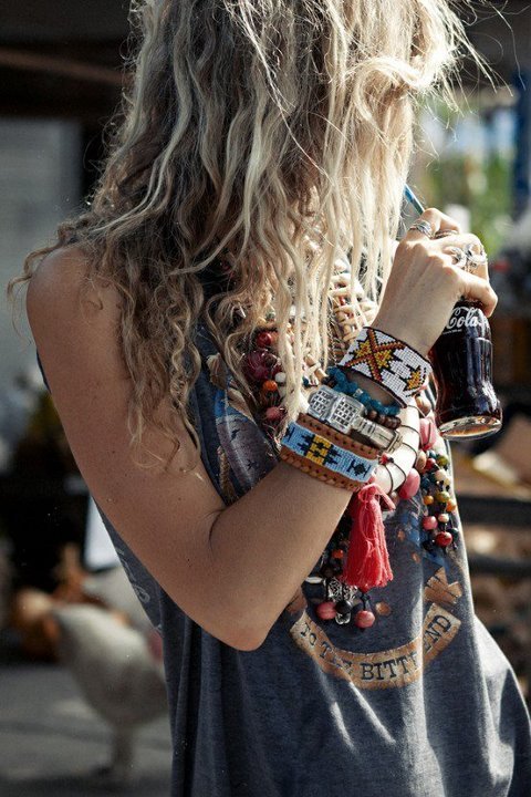 Boho Chic! Grungy ‘Bed Head’ Long Style