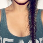 Cute Messy Fishtail Side Braid for Girls