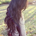 Long Wavy Hair Style - Dark Hairstyle for Women tumblr