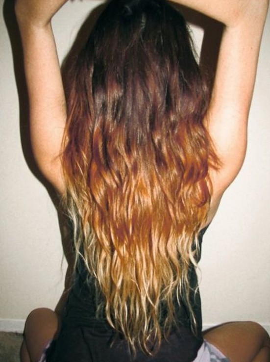 Ombre Hairstyles with Curls