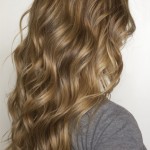 Side View of Lowlighted Long Flowing Casual Waves
