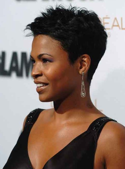 Black Celebrity Short Haircuts