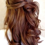 Romantic Soft Wavy Hairstyle for Wedding