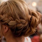 Side View of Braided Wedding Hairstyles 2014
