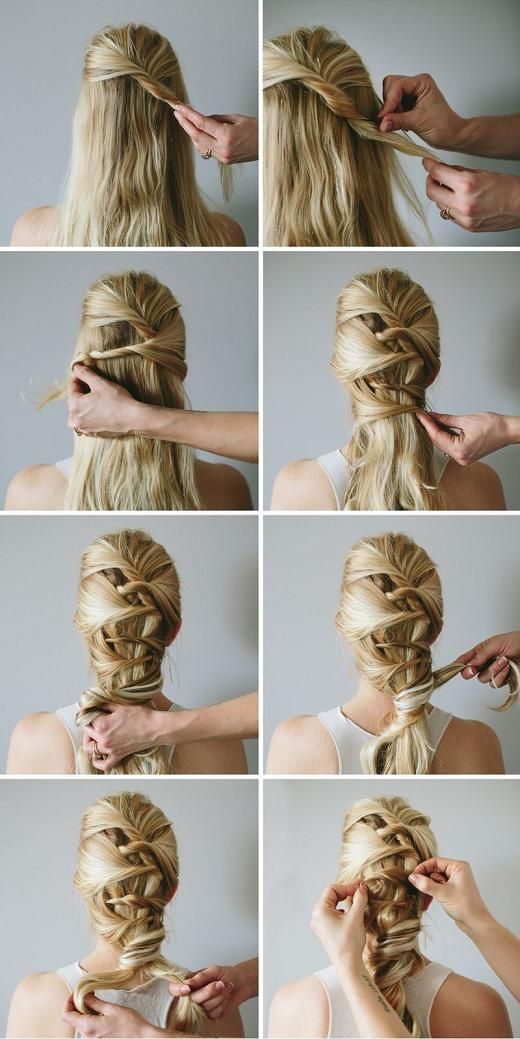 18 Cute Easy Hair Tutorials Diy Hairstyles Shouldn T Miss